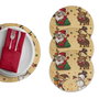 Hermia Set de 4 Salvamanteles Multicolor de 37 cm